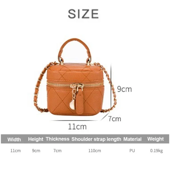 Children's Messenger Bag Fashion Patent Leather Cute Little Girls Mini Shoulder Bag for Kids Hot Coin Purse Small Handbags - Image 5