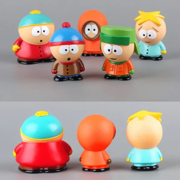 6cm 5PCS Set Southern Park Action Figure Toy Stan Eric Creative Austral Park Doll Gift for Kids Home Decoration Moldel - Image 5