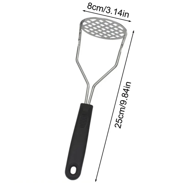 Manual Potato Masher Kitchen Tool Potato Masher Potato Masher Masher Stainless Steel Smooth Potato Blender - Image 6