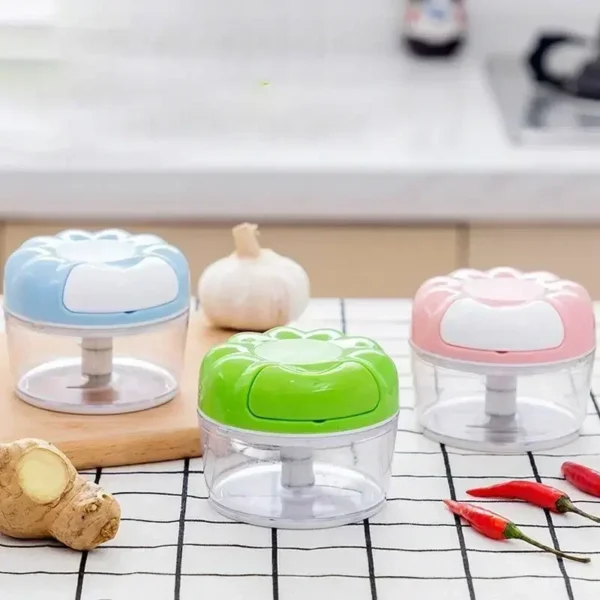Manual Garlic Press Multi-function Garlic Grinding Chopper Food Vegetables Cutter Meat Grinders Kitchen Gadgets Masher Tools