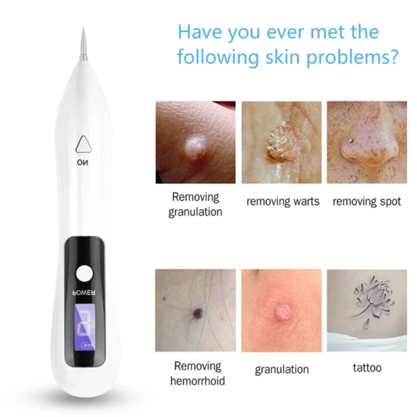 Spot Removal Machine Portable LCD Dot Mole Freckle Spot Tattoo Removal Pen Beauty Skin Machine Freckle Removal Machine - Image 4