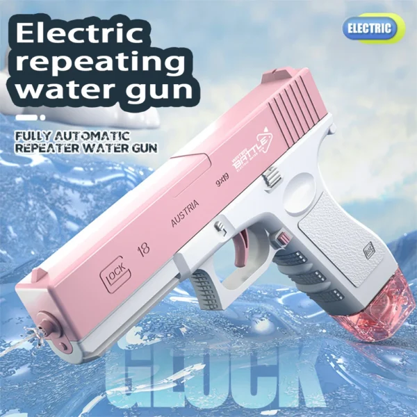 Automatic Electric Water Gun 500cc Large Capacity Super Strong Distance 10m Children and Adults Leak Proof Water Battle - Image 6