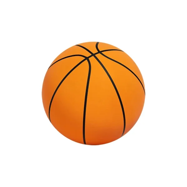 Foam Basketball Kids Silent Basketball Bouncing Mute Silent Ball Bounce Squeezable Mute Bouncing Basketball - Image 2