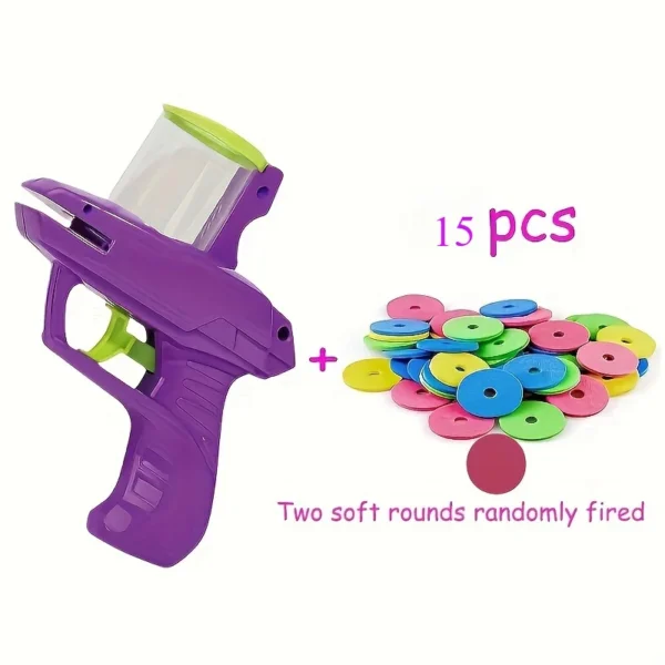 with 15pcs Reusable Soft bullets Pet Hunting Interactive Toy Dog Cat Pet Supplies Funny Cat Toys Creative Turnip Gun - Image 5