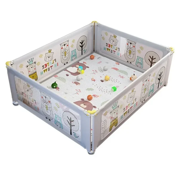 Baby Playpens Children's Playpen Optional 5 Sizes Playpen for Baby Activity Gym Kids Play Fence Playground Child Safety Barrier - Image 3