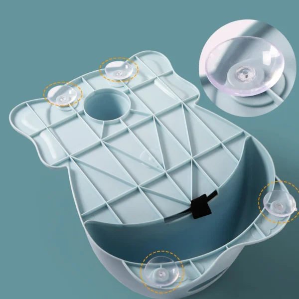 Baby Tub Seat Bathtub Pad Mat Chair Safety Anti Slip Newborn Infant Baby Care Children Bathing Seat Washing Toys Shower Chair - Image 4