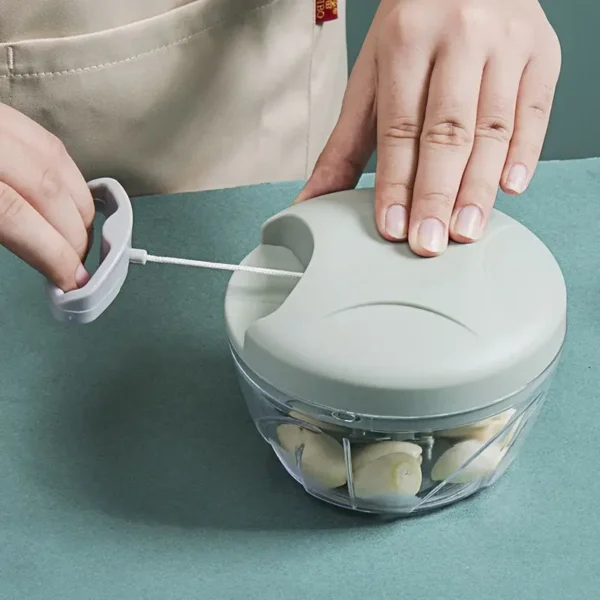 500/900ML Garlic Chopper Manual Garlic Press Food Vegetables Cutter Meat Grinders Kitchen Gadgets Hand Mincer Garlic Masher - Image 2
