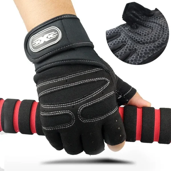 Gym Gloves for Men Women Fitness Weight Lifting Wristband Gloves Body Building Training Sports Exercise Cycling Glove Shockproof - Image 5