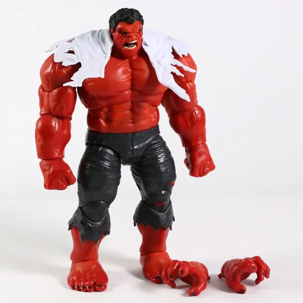 Marvel Legends Hulk Retro Series 8inches Movable Action Figure Model Toys Doll Birthday Present Gift - Image 3
