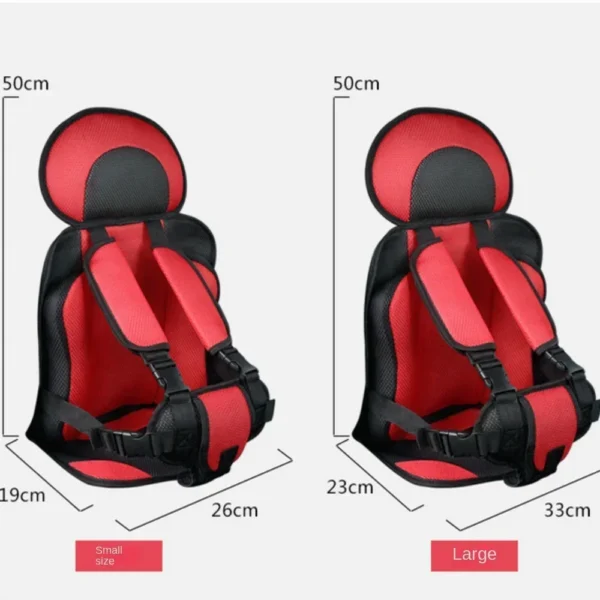 Safety Seats for Children Baby Car Seat Accessories 6 Months To 12 Years Old Breathable Chairs Mats Car Seat Cushion Adjustable - Image 3
