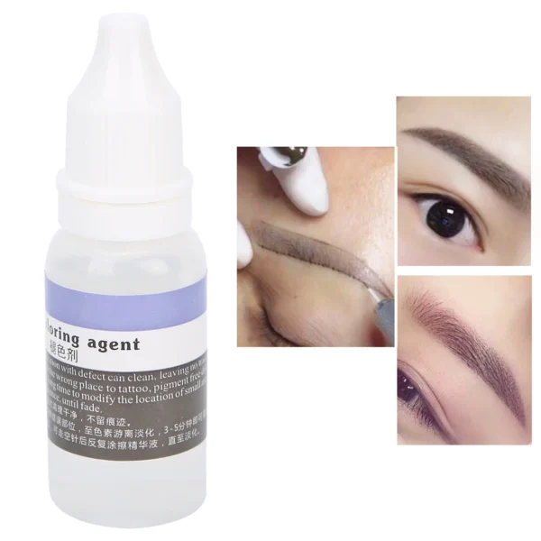 15ml Painless Pigment Fading Agent Tattoo Ink Remover Fast Correction Cream Texture Remover Supplies Tattoo Tattoo Smooth Serum - Image 2