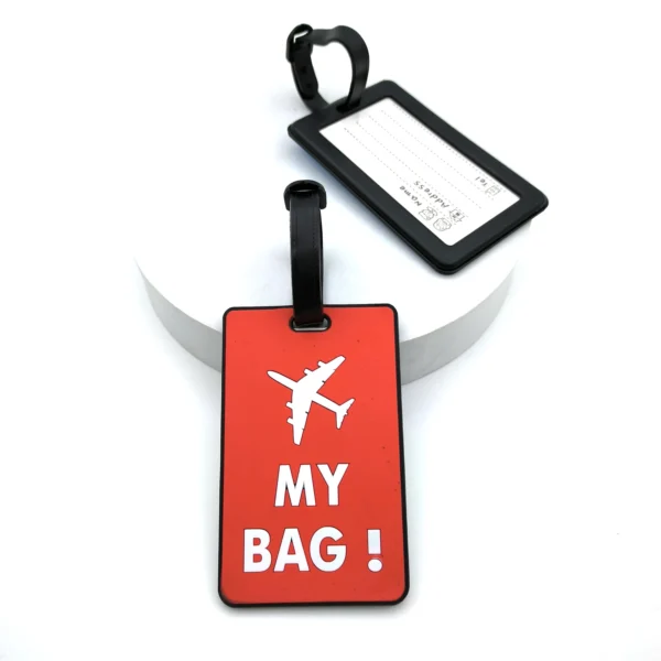 1PCS Travel Accessories Luggage Tag Creative Suitcase Fashion Style Silicon Portable Travel Holder - Image 5