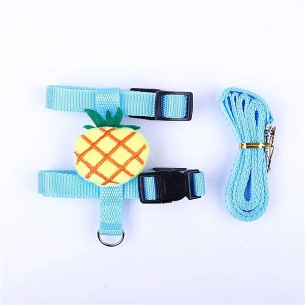 Rabbit Harness and Leash Set Adjustable for Small Animals Ferrets Piggies Hedgehogs Outdoor Walking Cute Decorations - Image 5