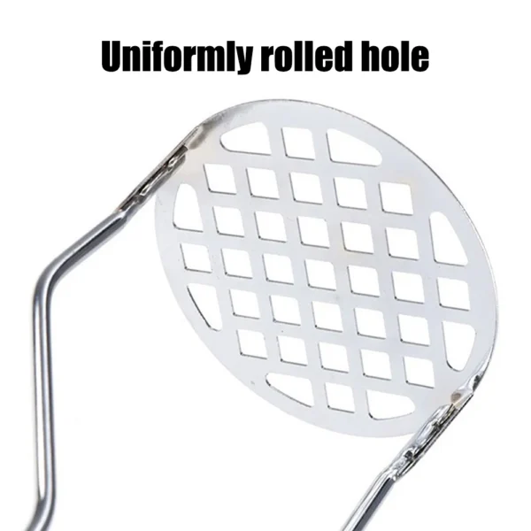 Manual Potato Masher Kitchen Tool Potato Masher Potato Masher Masher Stainless Steel Smooth Potato Blender - Image 3