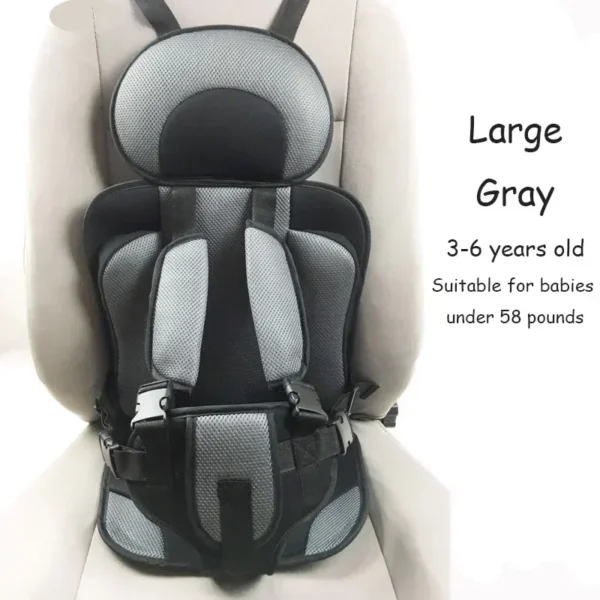 Safety Seats for Children Baby Car Seat Accessories 6 Months To 12 Years Old Breathable Chairs Mats Car Seat Cushion Adjustable - Image 2