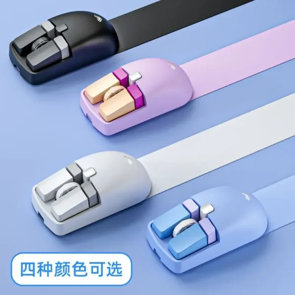 AULA SC320 Wireless Mouse 2.4G Dual-mode Bluetooth Charging Cute Girl for PC Laptop Ipad Office Esports Boy Gift - Image 6