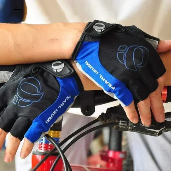 Cycling Gloves Half Finger Gel Anti-Slip Anti-Sweat Road Bike Gloves For Men Mtb Gloves Half Finger Gel Cycling Equipment - Image 5