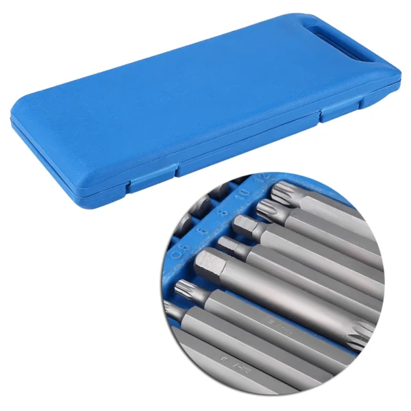 40Pcs Hex Star Torx Socket Bit Set Tool Kit 1/2inch 3/8inch Drive - Image 3