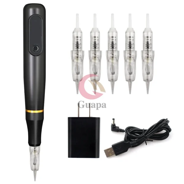 2021 Multifunctional Microshading Tattoo Pen Professional Permanent Makeup Device Digital Tattoo Machine For Eyebrow Lips Tattoo - Image 5