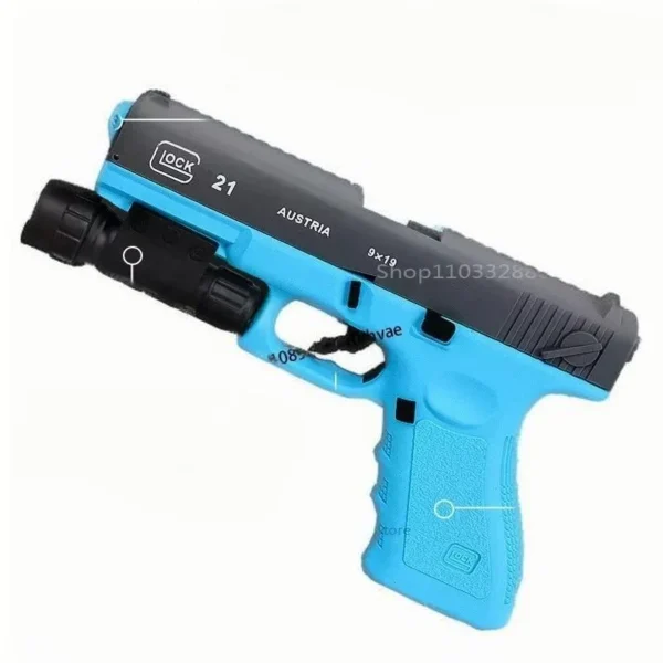 Toy Gun Explosion Model Prop Adult Children Outdoor Cs Game Gift Essential Artifact Boy Automatic Shooting Pistol