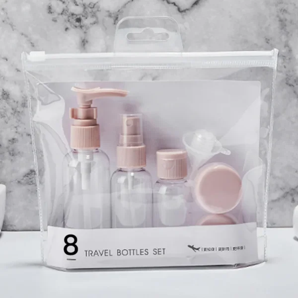 Perfume Bottle Set Refillable Spray Lotion Shampoo Shower Tube Bottling Refill Cosmetic Travel Liquid Container Portable Tool - Image 4