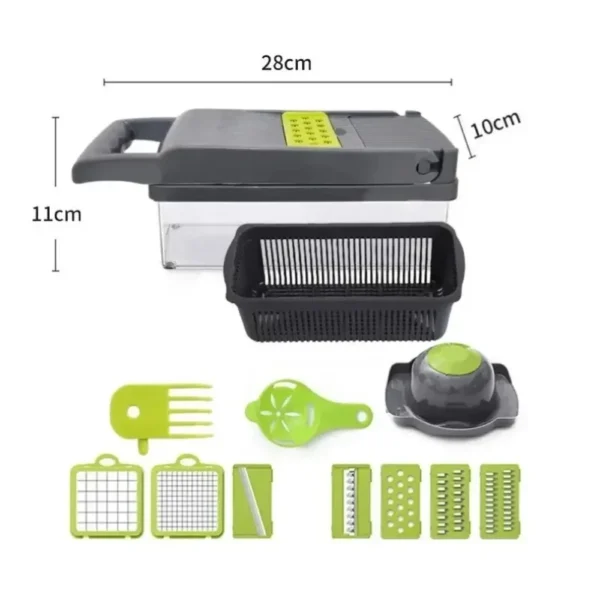 16/25 in 1 Multifunctional Vegetable Chopper Handle Food Grate Food Chopper Vegetable Slicer Dicer Cut Kitchen Items cocina tool - Image 6