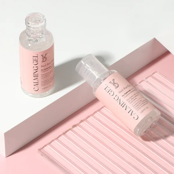 YD Calming Gel for Eyebrows Redness Relief and Promote Recovery Transparent Gel Removal Red Relieve Redness Repair Agent 30ML - Image 4