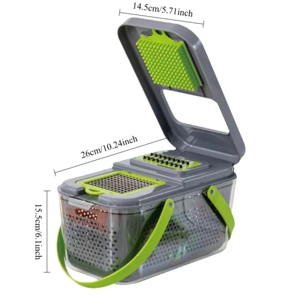 16/25 in 1 Multifunctional Vegetable Chopper Handle Food Grate Food Chopper Vegetable Slicer Dicer Cut Kitchen Items cocina tool - Image 5