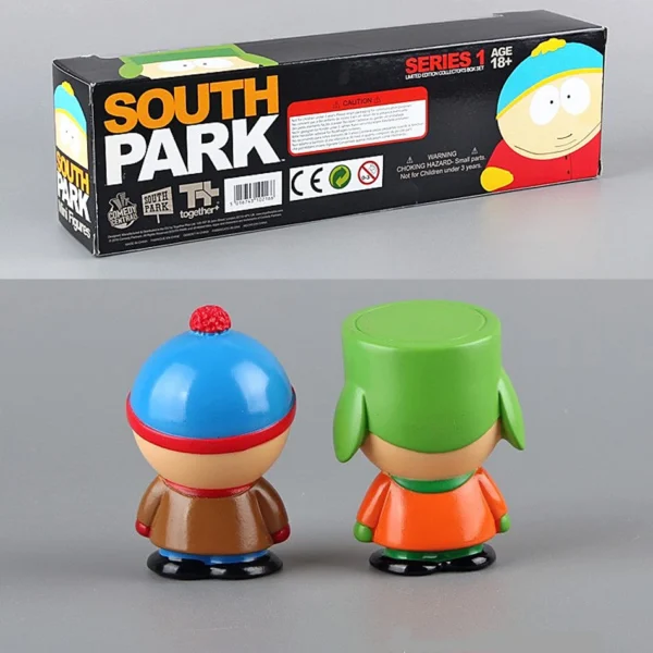 6cm 5PCS Set Southern Park Action Figure Toy Stan Eric Creative Austral Park Doll Gift for Kids Home Decoration Moldel - Image 3