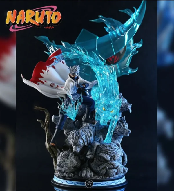 28cm Pvc Naruto Gk Anime action Figure Hatake Kakashi toy Figure Statue Ornament Collection Model Decora Figurine Christmas gift - Image 5