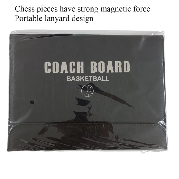 Folding Tactical Basketball Coach Board Magnetic Basketball Tactical Board Portable Competition Game Training Magnet Clipboard - Image 5